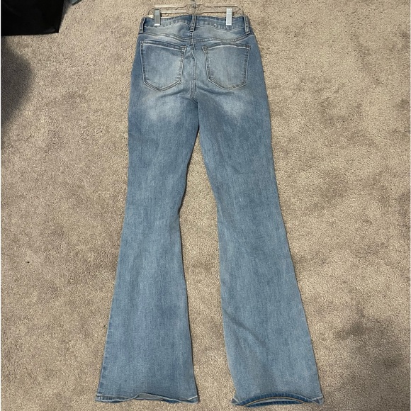 High-Rise Fitting Boot-Leg Jeans - Picture 2 of 6